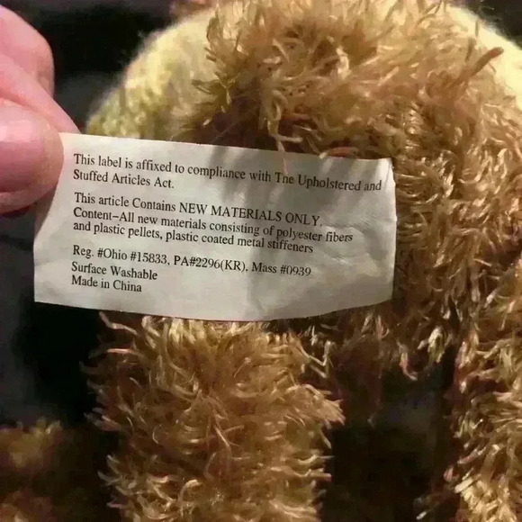 Fine‎ Toys Vintage Rabbit Plush - Picture 3 of 3